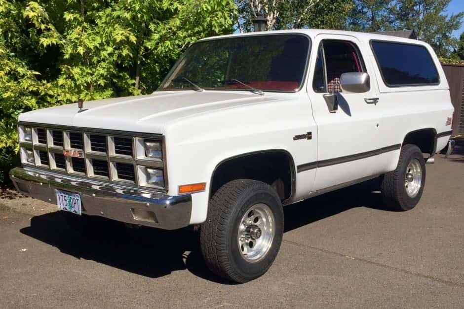 1982 GMC Jimmy (1973-1991) sold for $18,455