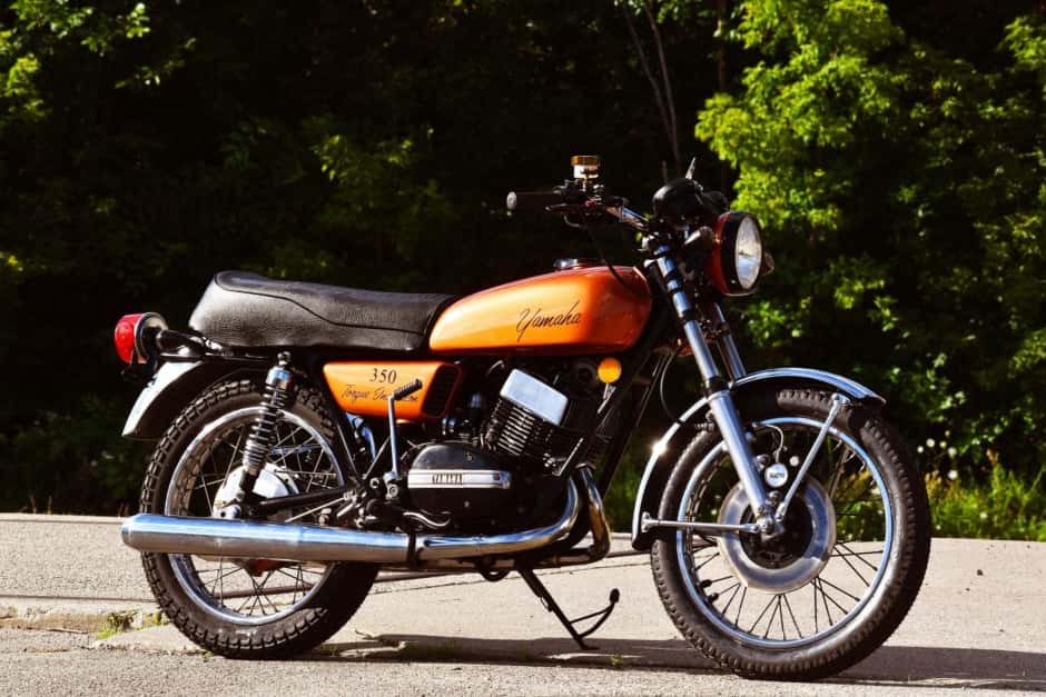 1975 Yamaha RD sold for $3,000
