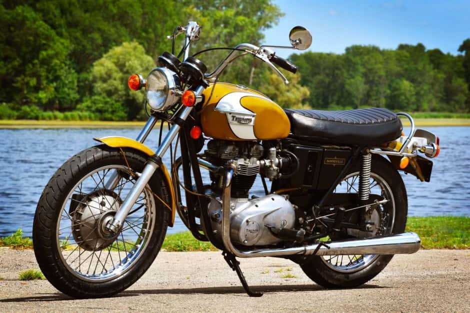 1972 Triumph Bonneville T120 sold for $4,700