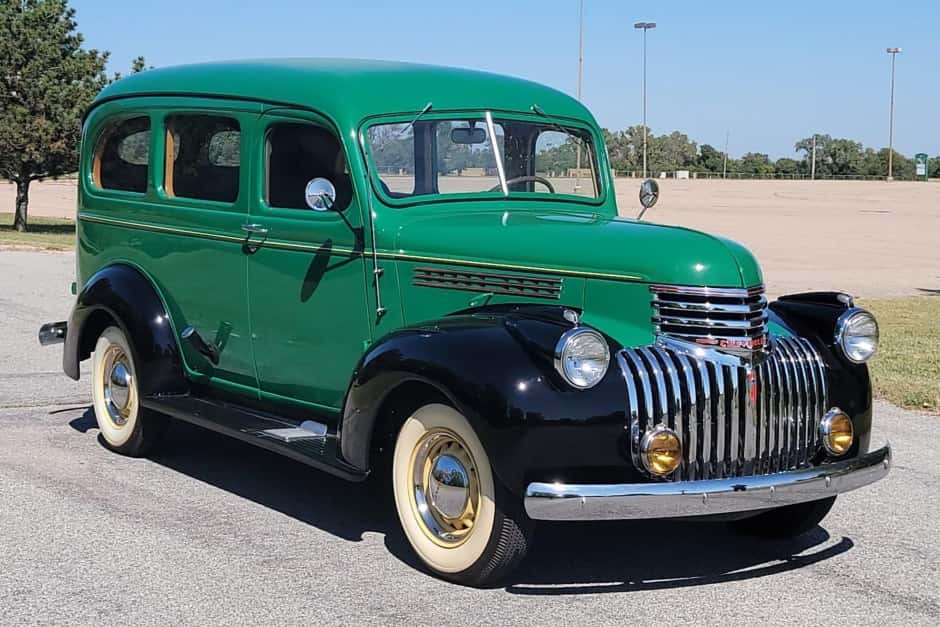1946 Chevrolet Carryall Suburban (1941-1946) sold for $45,000