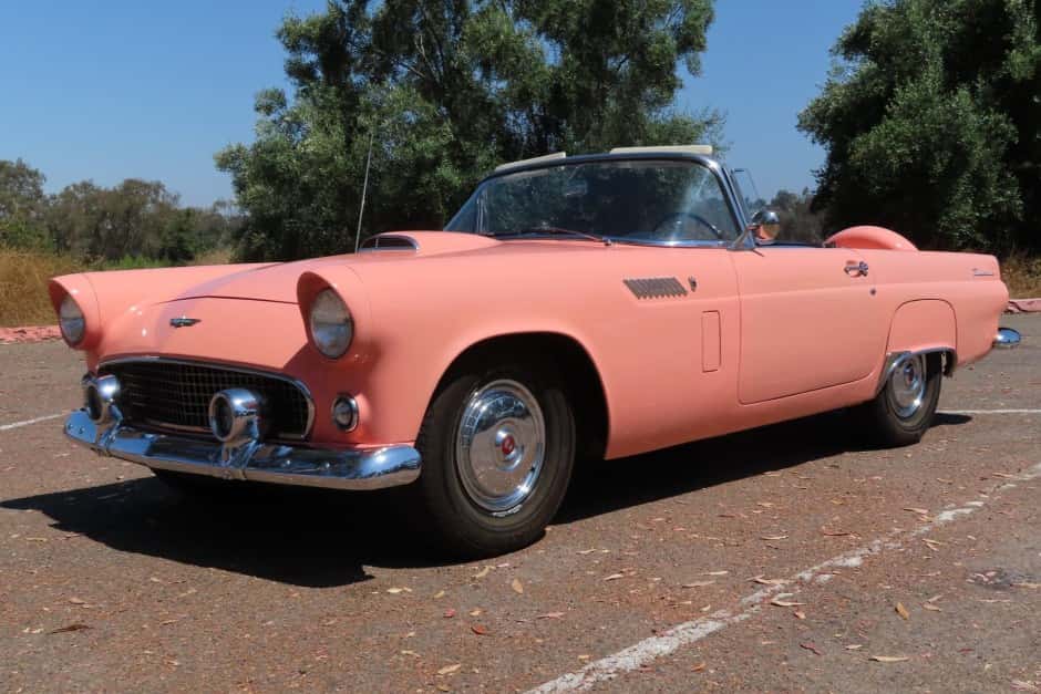 1956 Ford Thunderbird (1955-1957) sold for $32,500