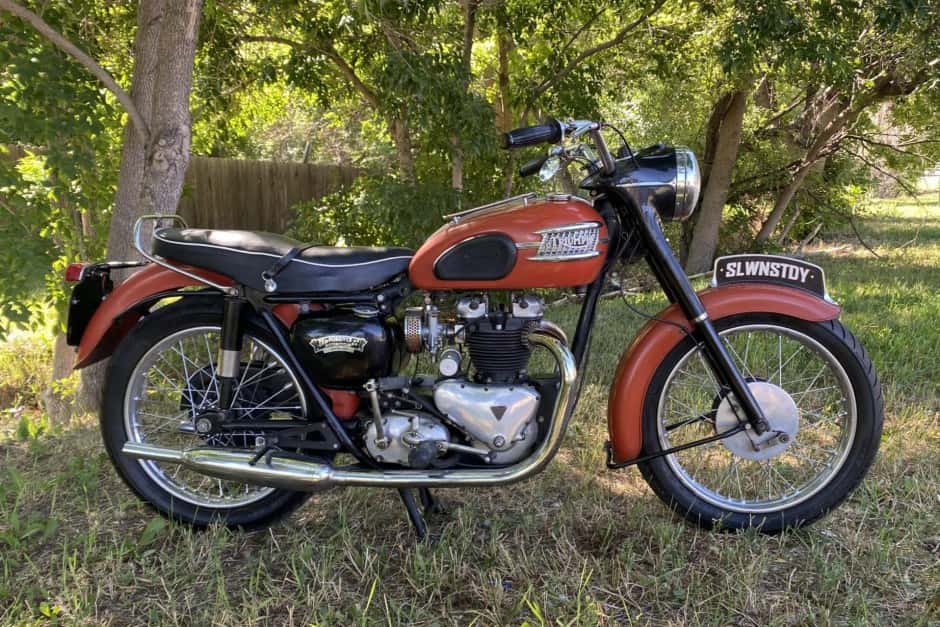 1958 Triumph Thunderbird (1949-1966) sold for $10,250