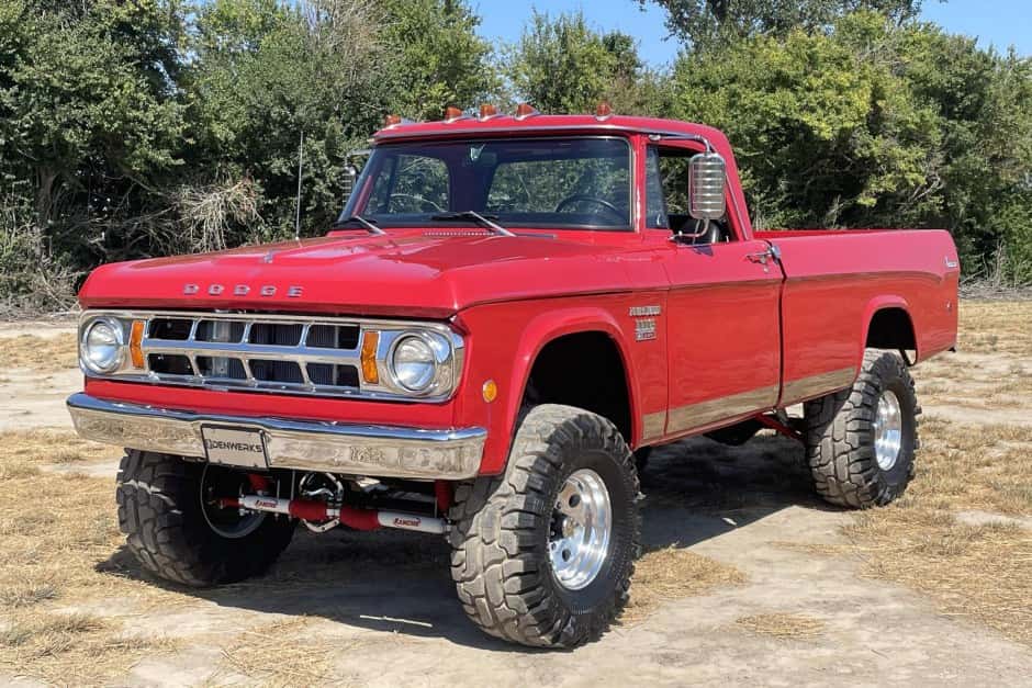 1969 Dodge Power Wagon sold for $42,000