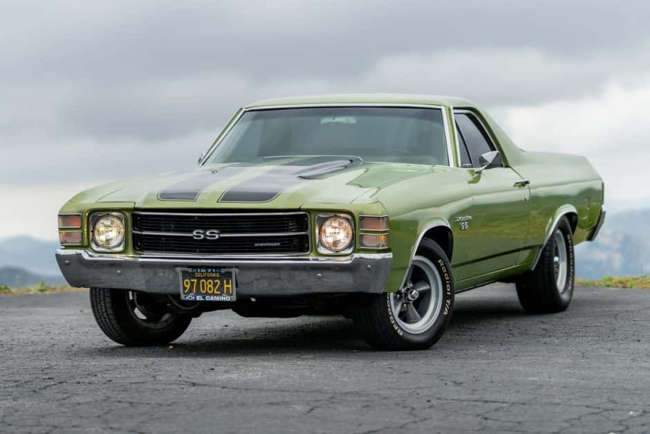 1971 Chevrolet El Camino sold for $27,500