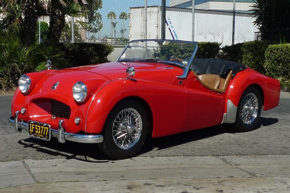 1953 Triumph TR2 sold for $28,500