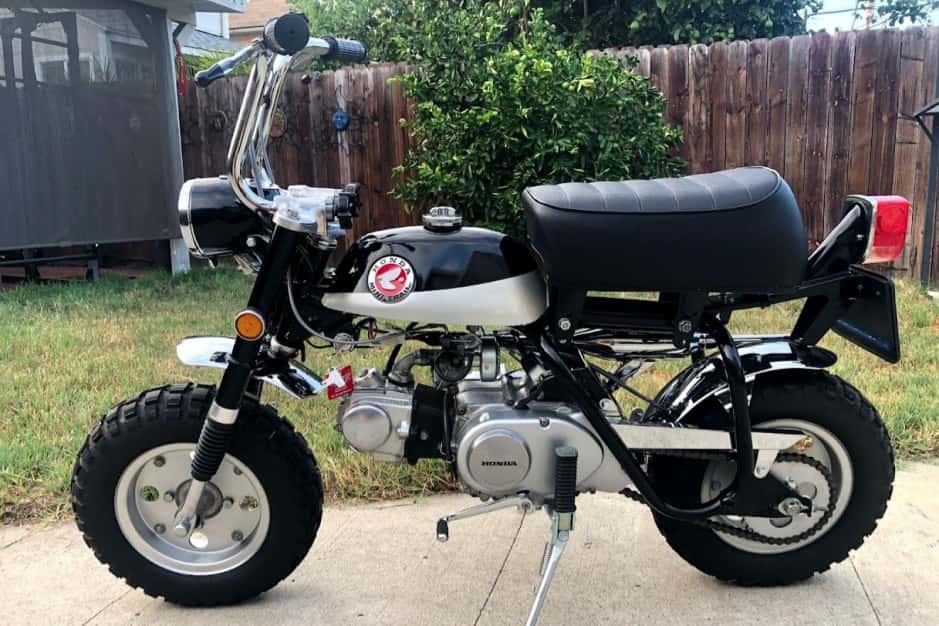 1970 Honda Z50 sold for $5,200