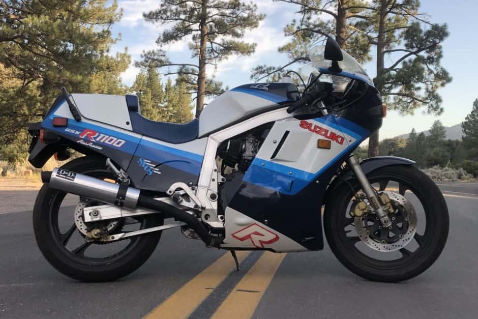 1986 Suzuki Motorcycles sold for $7,600