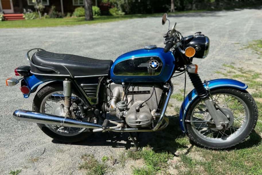 1972 BMW Motorcycles sold for $6,400