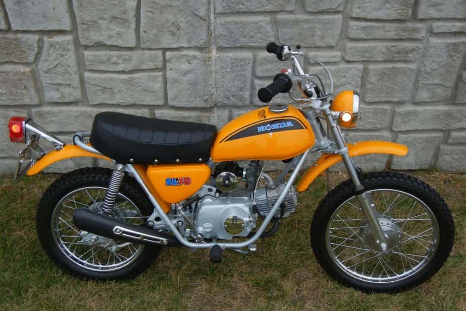 1972 Honda SL Motosport sold for $16,800