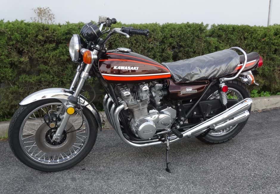 1974 Kawasaki Z1 & Z1-R sold for $8,500
