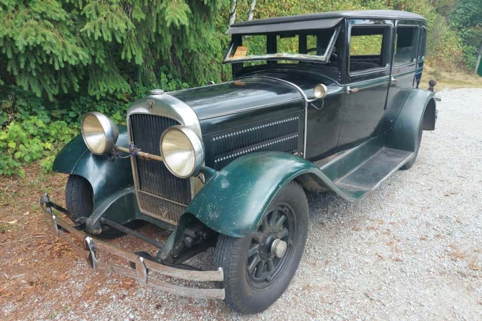 1929 Hudson Super Six sold for $7,205