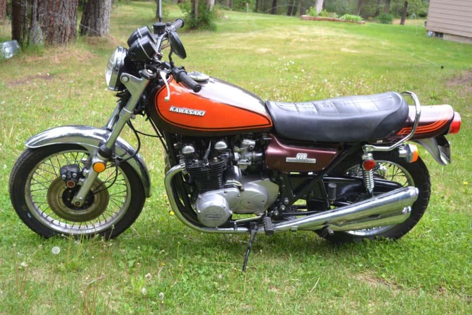 1973 Kawasaki Z1 & Z1-R sold for $14,800