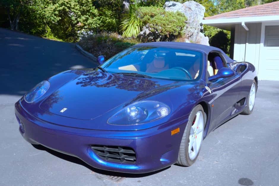 2001 Ferrari 360 sold for $77,500