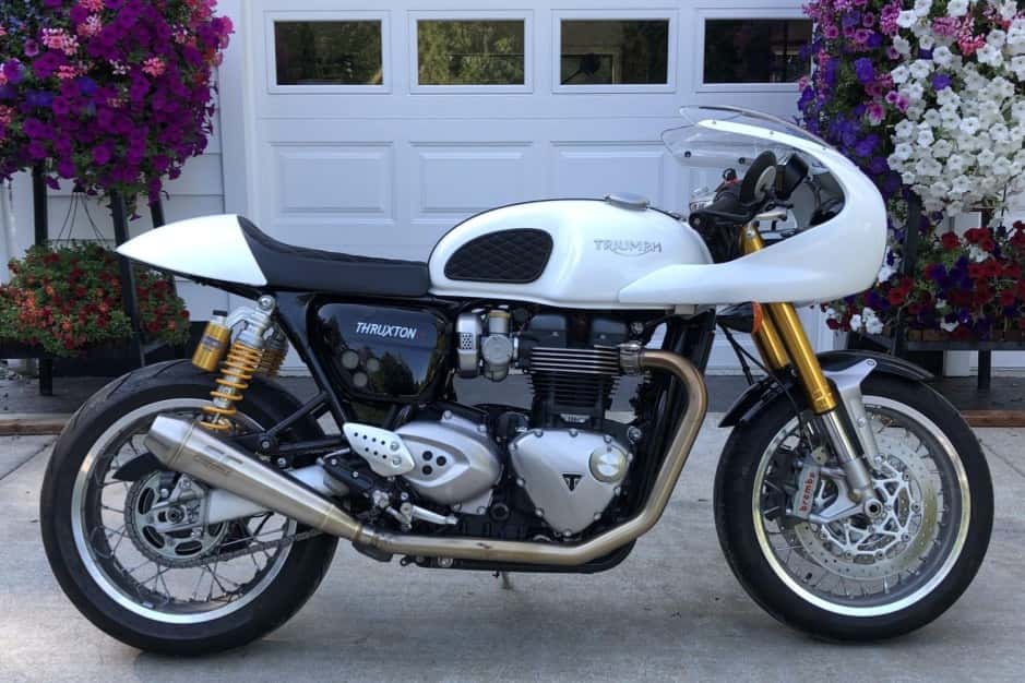 2018 Triumph Thruxton sold for $10,000