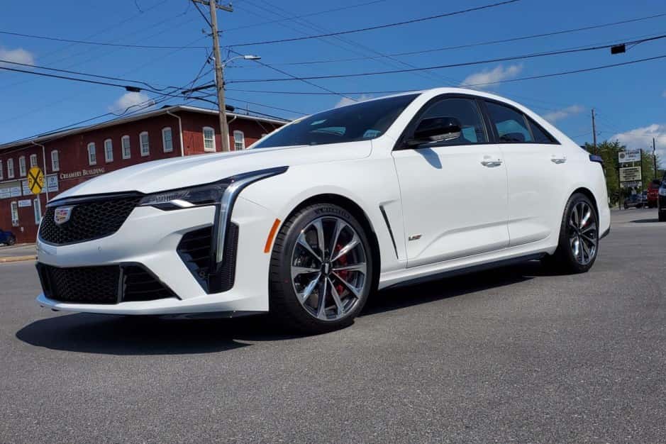 2022 Cadillac CT4 & CT4-V sold for $65,000