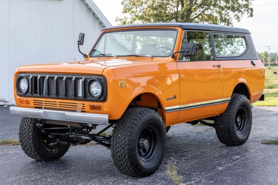 1977 International Harvester Scout sold for $38,500
