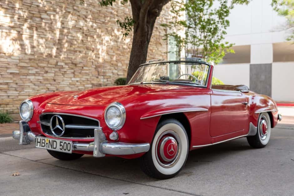 1956 Mercedes-Benz 190SL sold for $75,000
