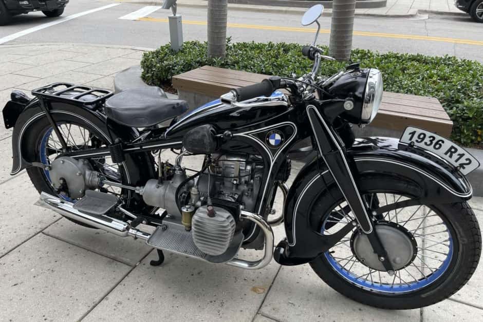 1936 BMW Motorcycles sold for $35,000