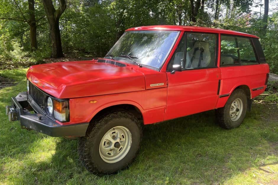1980 Land Rover Range Rover Classic sold for $9,000