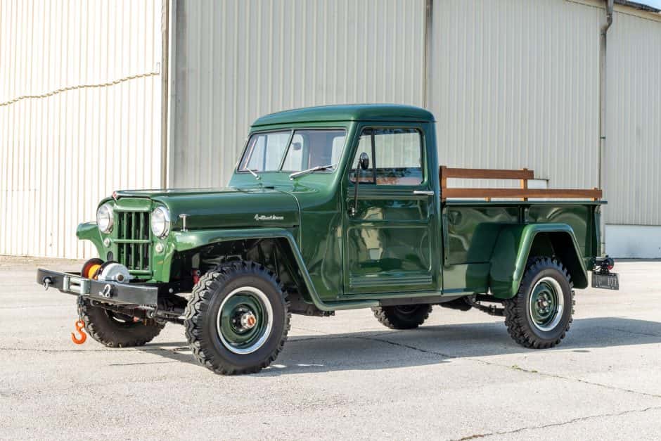 1957 Willys Pickup sold for $44,000