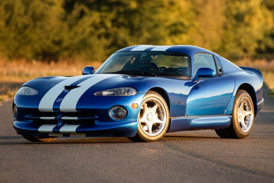 1996 Dodge Viper SR II (1996-2002) sold for $80,000