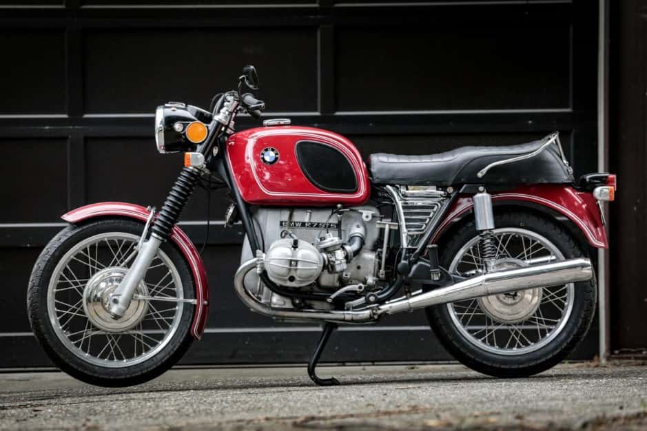 1973 BMW Motorcycles sold for $6,000