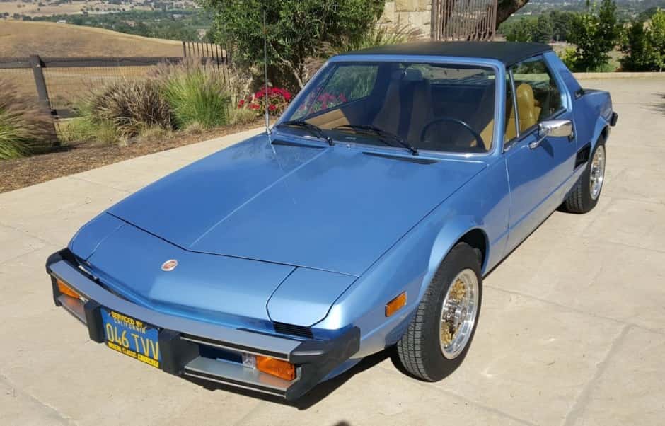 1978 Fiat X1/9 sold for $11,650