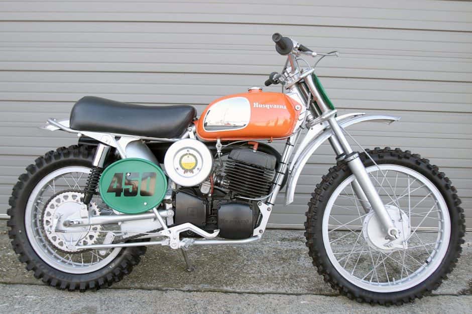 1972 Husqvarna WR sold for $7,100