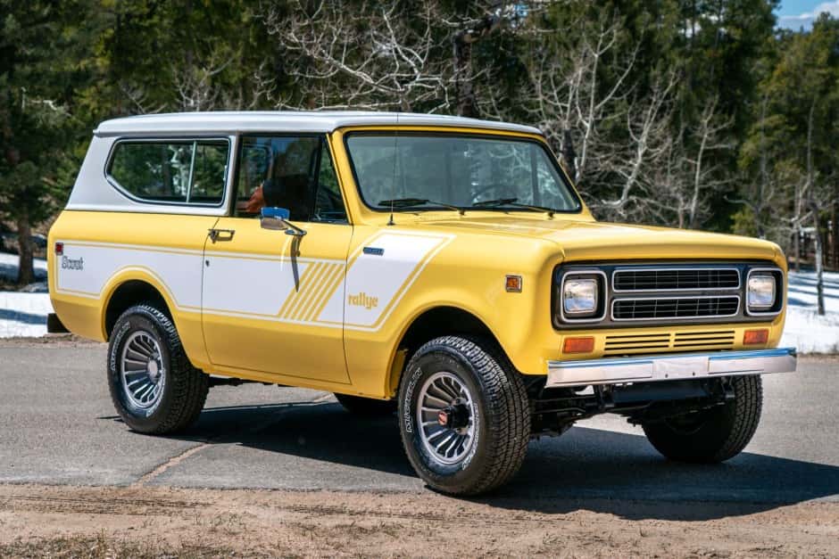 1980 International Harvester Scout sold for $43,500