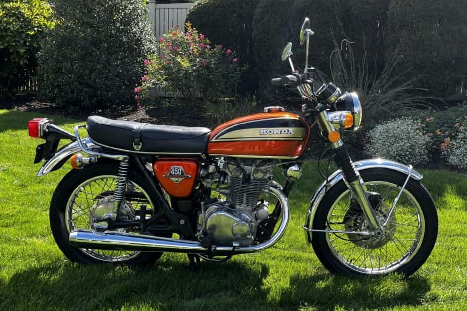 1974 Honda CB450, CL450, & CB500 Twin sold for $4,400