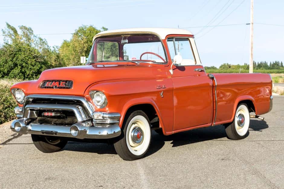 1955 GMC Blue Chip Pickup (1955-1959) sold for $41,055