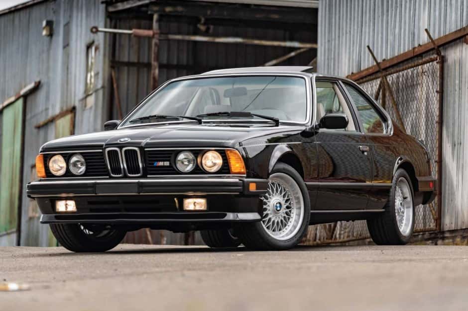1987 BMW E24 M6 & M635CSi sold for $78,014