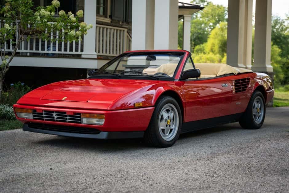 1988 Ferrari Mondial sold for $55,500