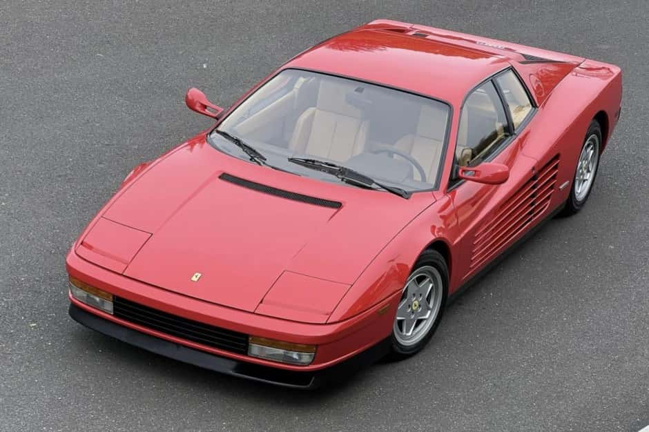 1989 Ferrari Testarossa sold for $138,000
