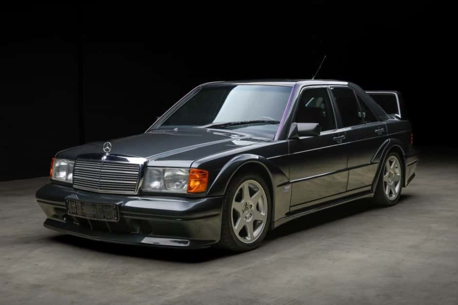 1990 Mercedes-Benz 190E 2.3-16 & 2.5-16 sold for $328,000