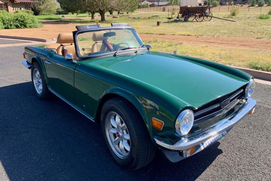1974 Triumph TR6 sold for $21,000