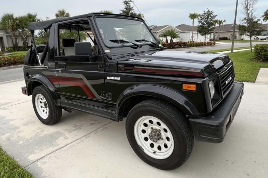 1988 Suzuki Samurai sold for $13,750