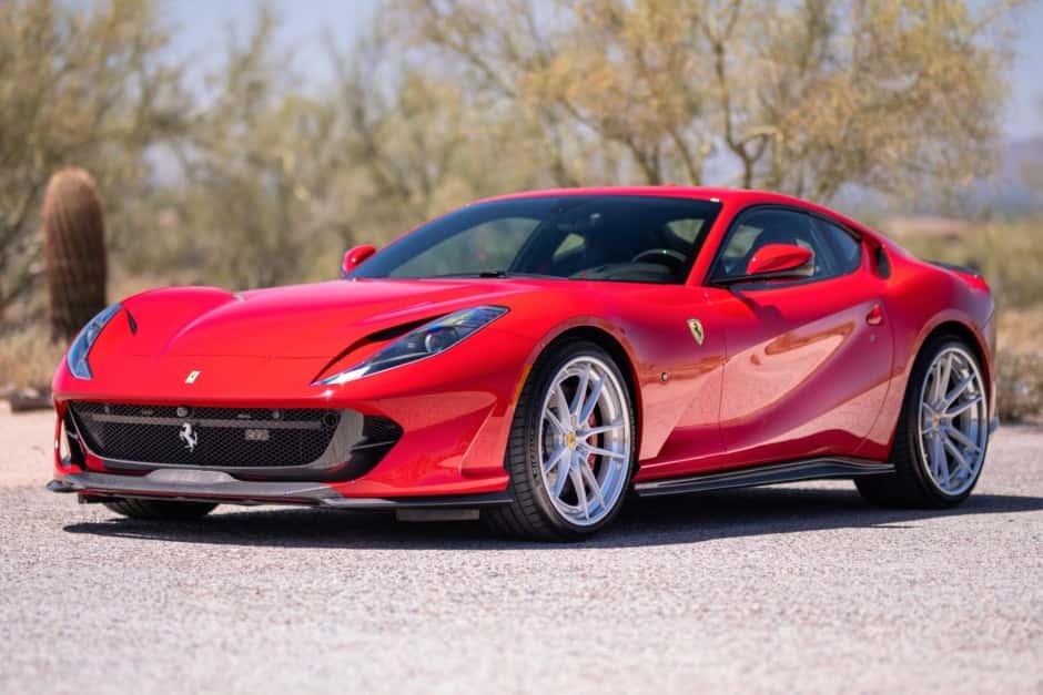 2018 Ferrari 812 Superfast & 812 GTS sold for $342,000