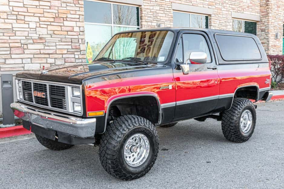 1985 GMC Jimmy (1973-1991) sold for $29,000