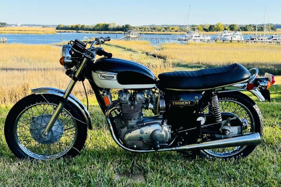 1972 Triumph Trident sold for $6,125