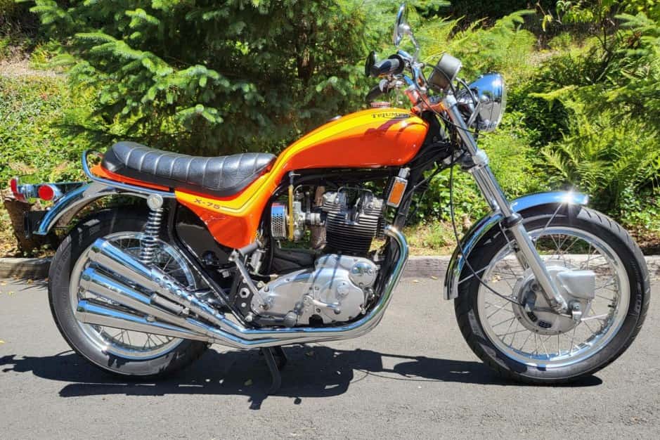 1973 Triumph X-75 Hurricane sold for $20,500