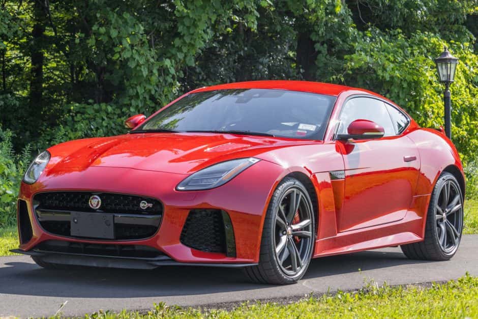 2020 Jaguar F-Type sold for $76,500
