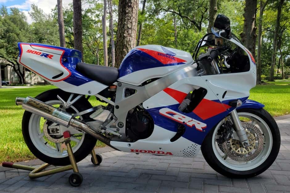 1993 Honda CBR sold for $9,300