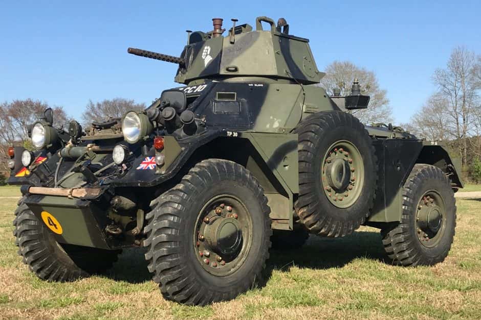 1959 Daimler Ferret sold for $33,000