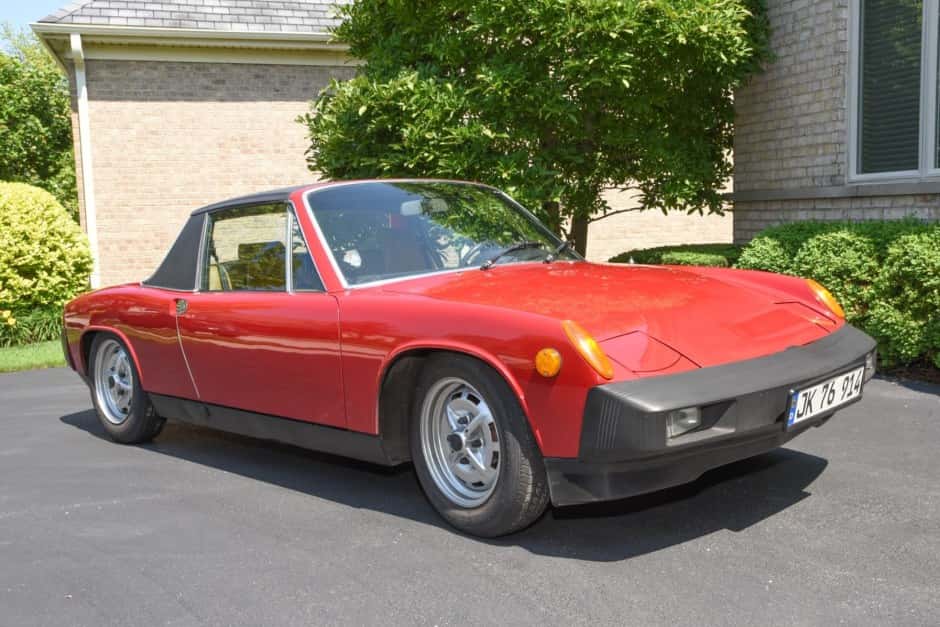 1976 Porsche 914 1.7/1.8/2.0 sold for $11,000