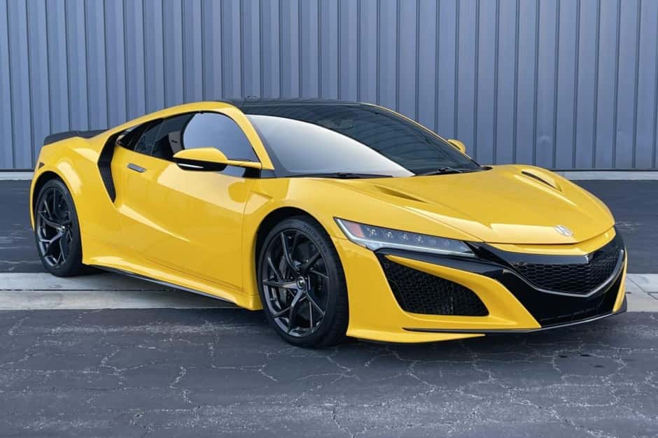 2020 Acura NSX NC1 sold for $186,000