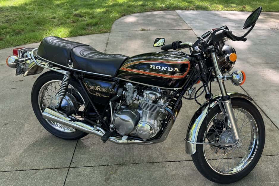 1978 Honda CB500 Four & CB550 sold for $3,200