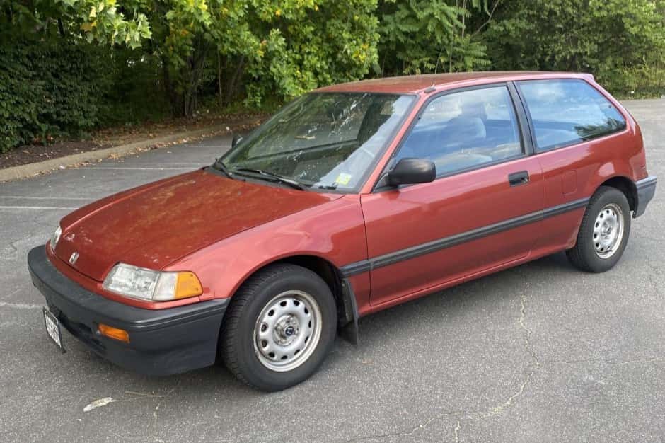 1989 Honda Civic (1988-1991) sold for $5,100