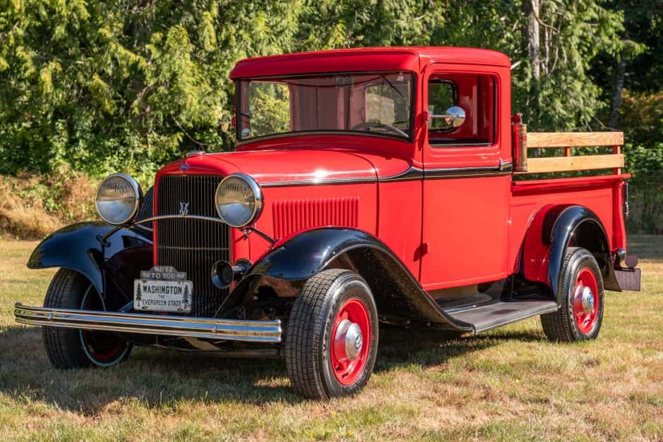 1932 Ford Pickup 1932-1934 & sold for $27,000