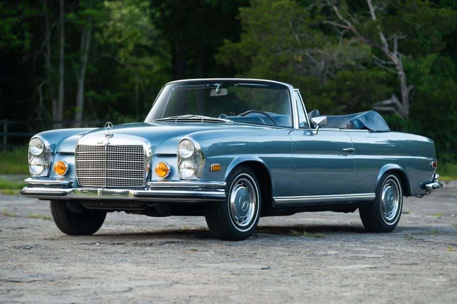 1970 Mercedes-Benz W111 Coupe & Cabriolet sold for $219,000